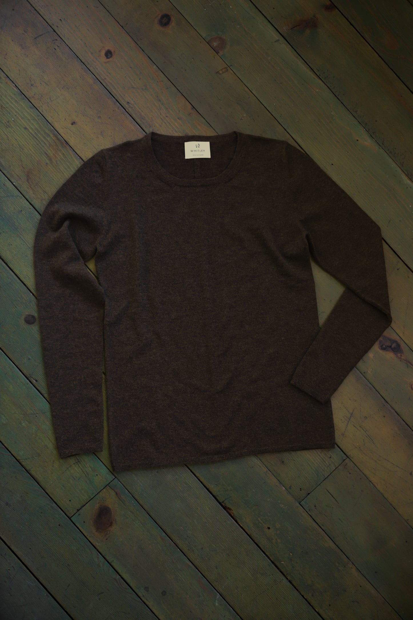 Fine-Knit Crew in Porcupine