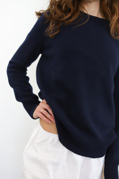 Oversized Crew in Navy
