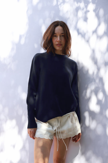 Oversized Crew in Navy