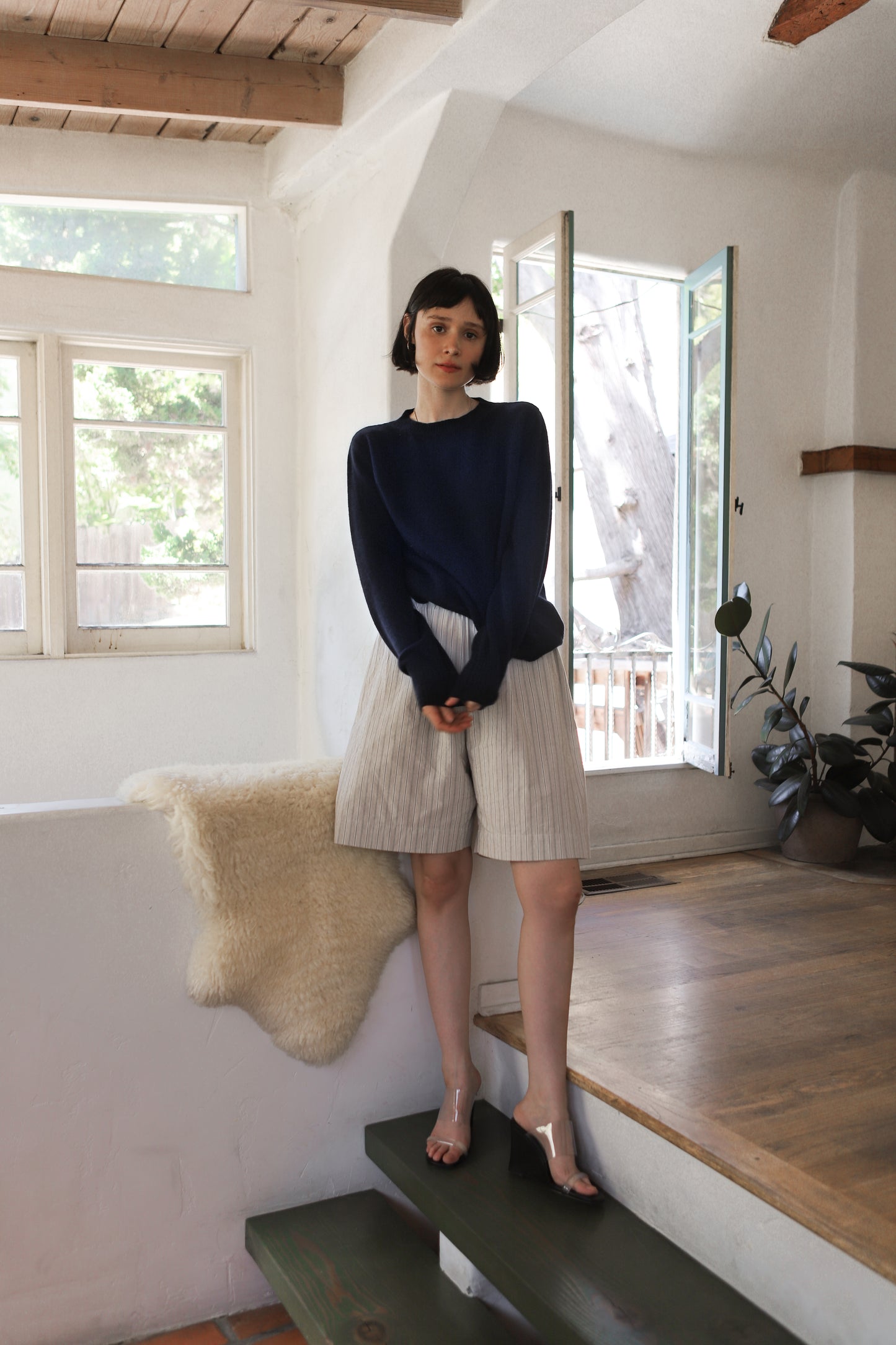 Oversized Crew in Navy