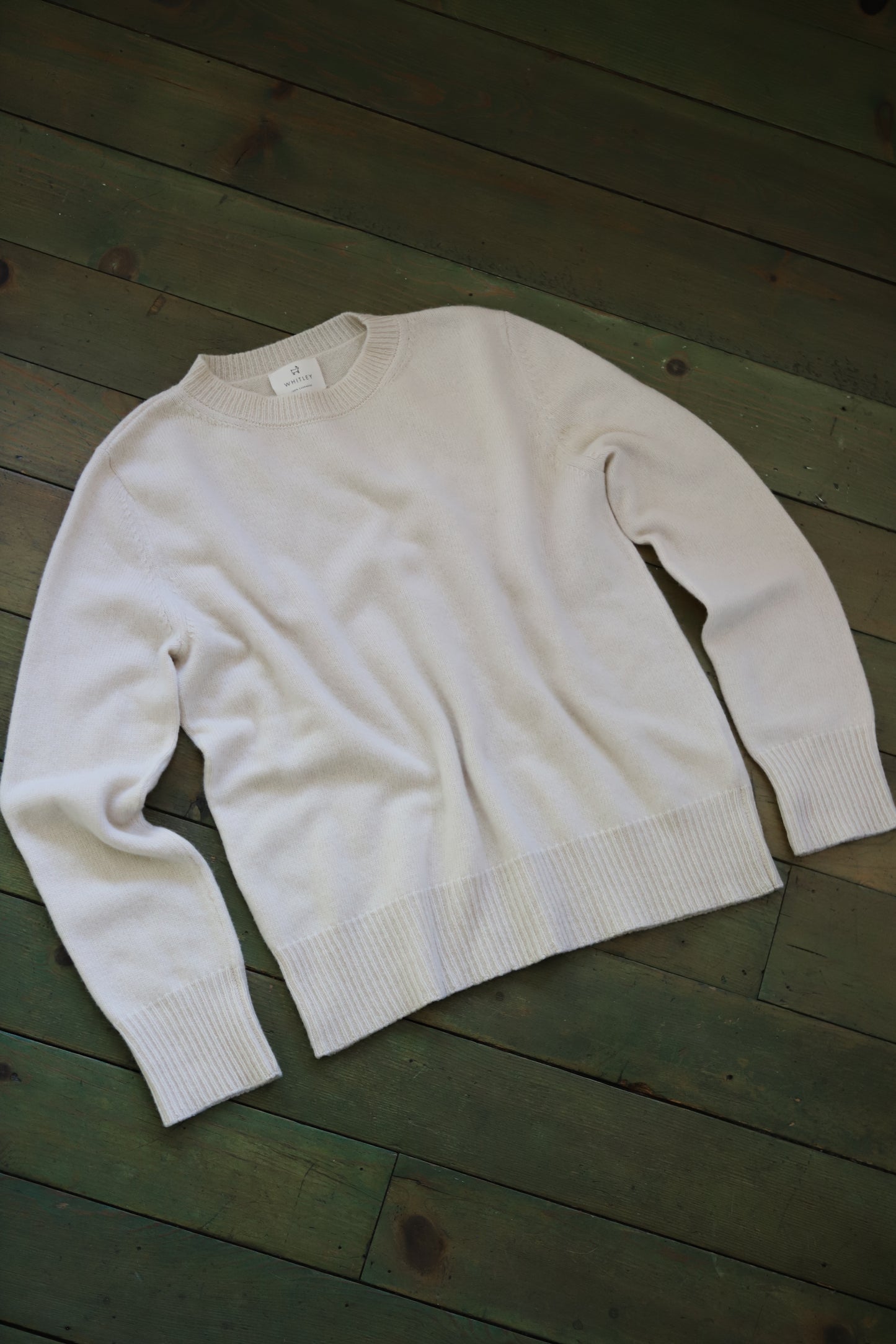 Oversized Crew in Cream